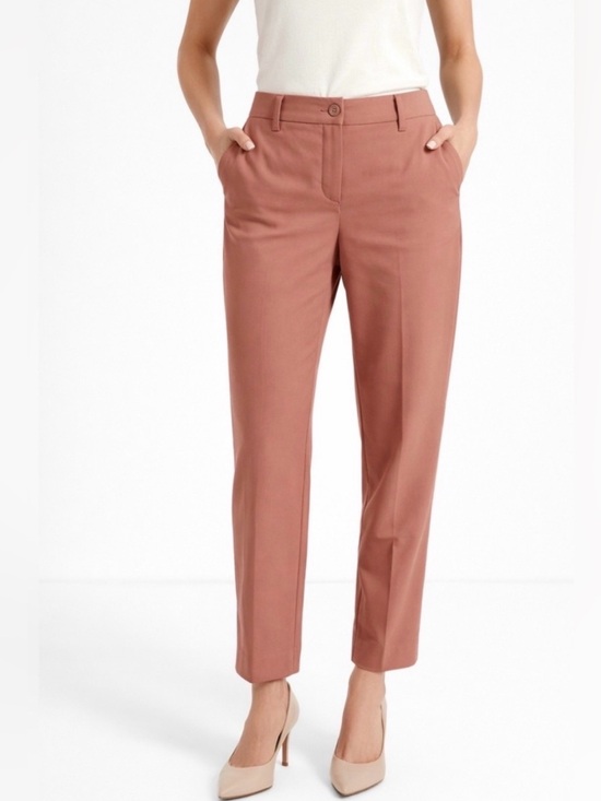 Wildfang Pants - Wildfang The Empower Trouser Pants Women’s Rose Brown Slim Straight NWT